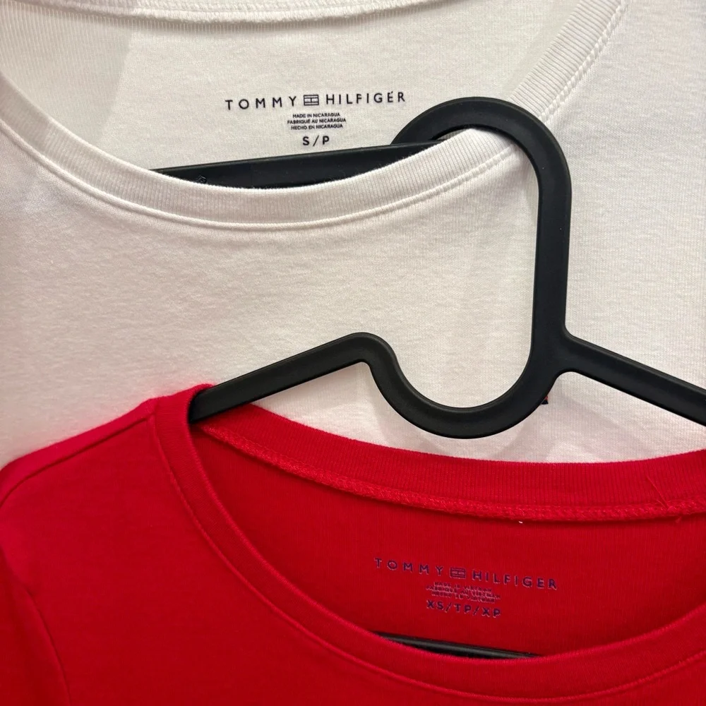 Bundle(2) TOMMY HILFIGER Red and White Shirt - Picture 8 of 8